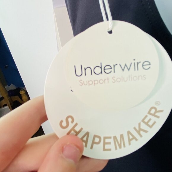 Contours by Coco Reef $129 Solitaire Bra Sized Underwire Swimsuit Black 8/32C - Picture 4 of 7